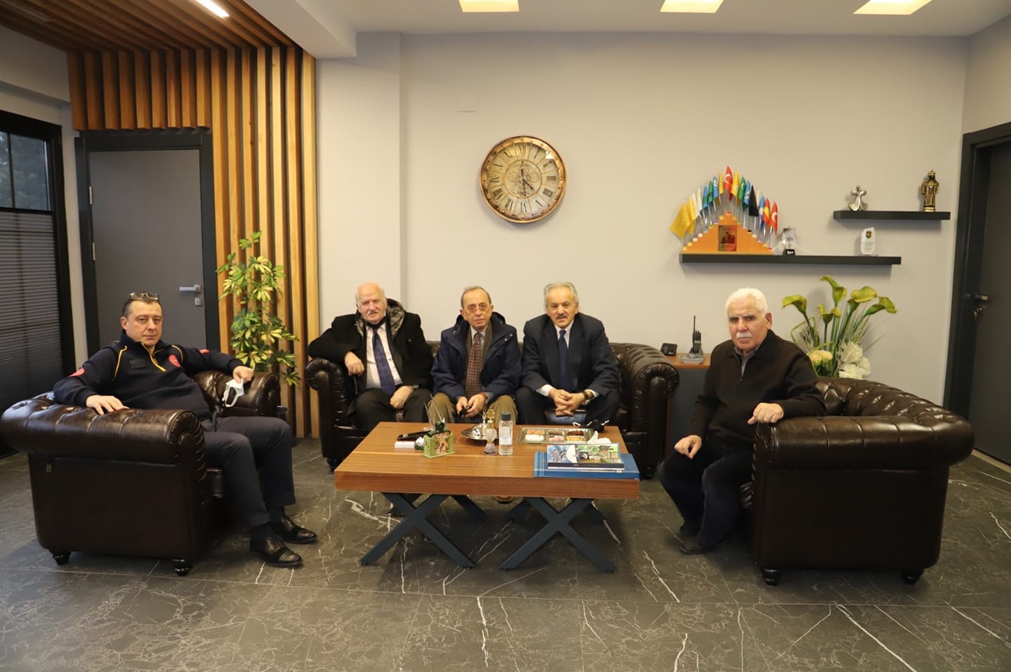 Kimya Mühendisleri Odası Trabzon Şube Başkanı Sayın Adnan Altan TURAN ve yönetim kurulu heyeti ziyaretleri. 